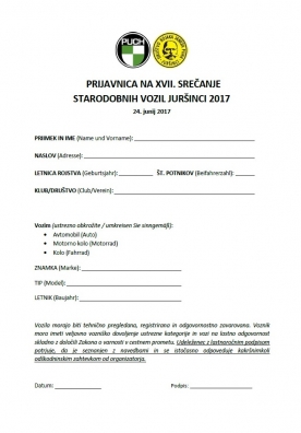 Kliknite na sliko za tisk prijavnice.