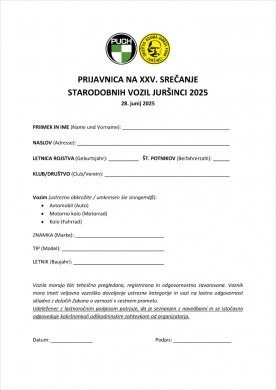 Kliknite na sliko za tisk prijavnice.
